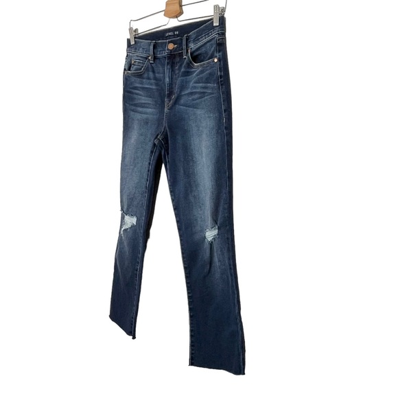 Level 99 High Rise Straight Crop Jeans - Picture 7 of 12